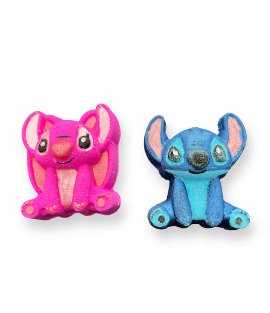 Blue & Pink Alien Bath Bomb Set