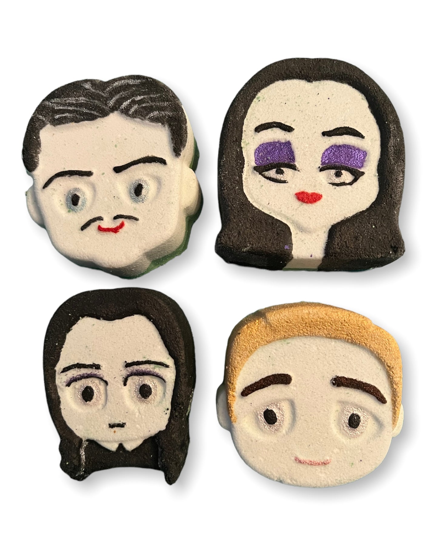 Addams Family bath bomb set of 4