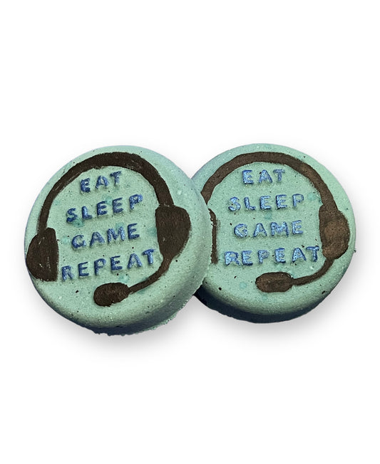 Eat, Sleep, Game, Repeat Bath Bomb